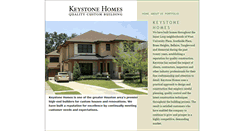 Desktop Screenshot of keystonehomes.net